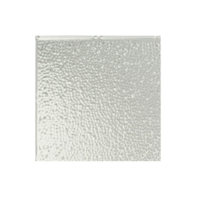Fasade Easy Installation Border Fill Brushed Aluminum Glue Up Ceiling Tile/ Ceiling Panel (12" X 12" Sample)