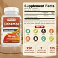 thumbnail image 2 of Best Naturals Cinnamon 500 mg 250 Capsules, 2 of 7