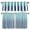 Blue, variant on 3 Piece Kitchen Curtains and Valances Set Teal Blue Ombre Striped Cafe Curtains 24 Inch Length Watercolor Stripes Abstract Valance & Tier Curtain for Living Room Bedroom Window 54"x18"+27"x24"*2