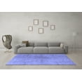 thumbnail image 3 of Ahgly Company Machine Washable Indoor Rectangle Persian Blue Traditional Area Rugs, 7' x 10', 3 of 4