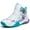 White Mint, variant on Kid's Basketball Shoes Boys Sneakers Girls Trainers Comfort High Top Basketball Shoes for Boys(Little Kid/Big Kid) White Blue