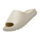 thumbnail image 2 of Zapatillas de verano, zapatillas de casa de EVA, sandalias con punta abierta, cómodas zapatillas antideslizantes para adultos, zapatillas de playa, Beige 44 a 45 Yinane Zapatillas de estar por casa, 2 of 8