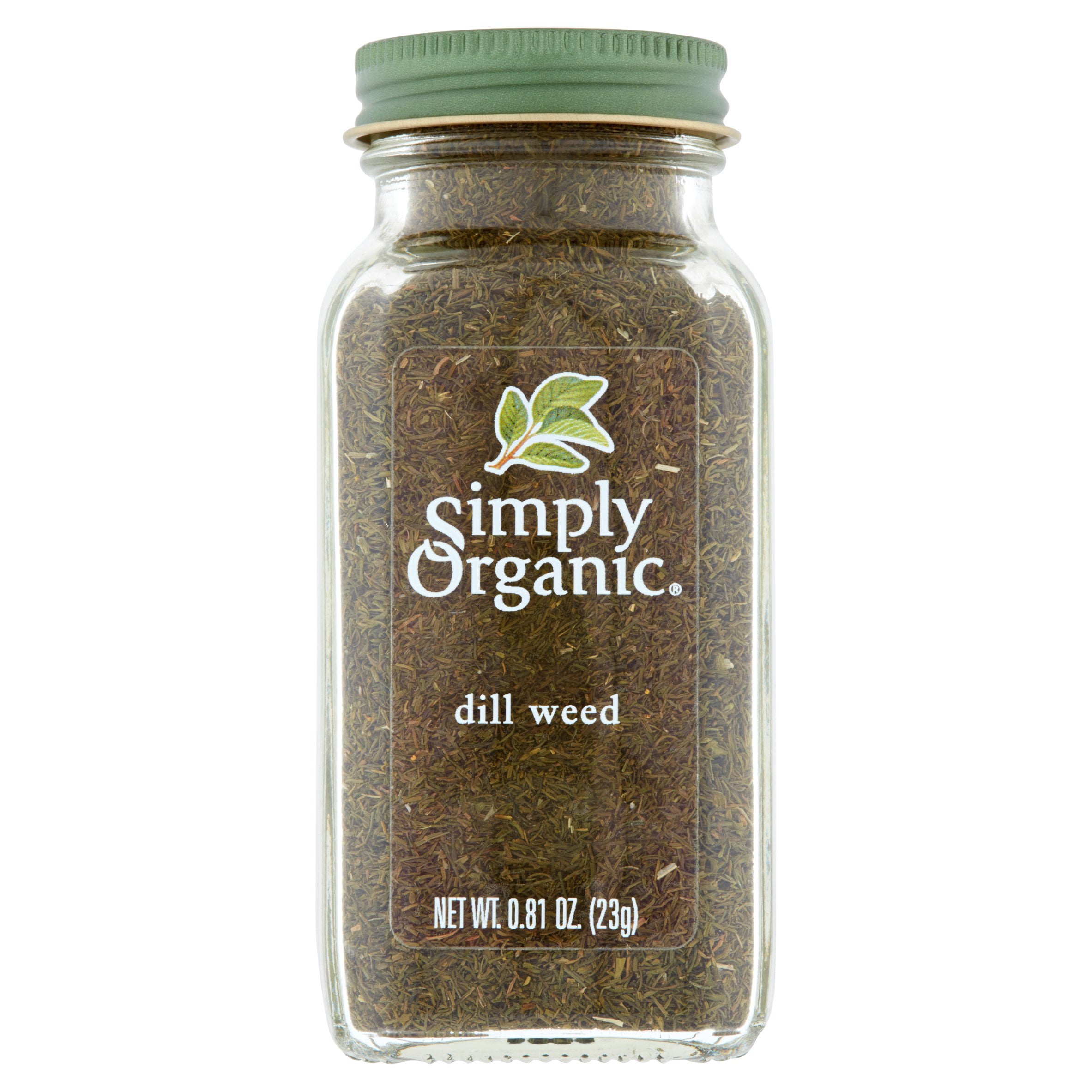 Simply Organic Dill Weed, 0.81 oz, 6 pack - Walmart.com