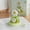 7418 Daisy, variant on HZLKADAQ Mini Building Block Flower Set with Dust Cover, Artificial Forever Flower Bouquet, DIY Botanical Construction Toy for Adults & Kids, Home Office Desk Decor, Creative Gift Idea