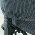 thumbnail image 3 of Funda para silla de ordenador de oficina Sunnimix con Forro suave y Removible Gris, 3 of 8