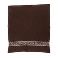 thumbnail image 1 of Toalla Prichos Towell Tela Afelpada con Bordado Horizontal Inferior 1 Pieza Chocolate, 1 of 4