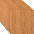 thumbnail image 4 of Ekena Millwork 11 3/4"W x 11 3/4"H x 3/8"T Wood Hobby Boards, Cherry (10-Pack), 4 of 6