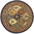 thumbnail image 2 of Safavieh Heritage Malcolm Oriental Area Rug, Multi/Burgundy, 6' x 6' Round, 2 of 8