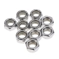 thumbnail image 2 of 10 Uds., Ejes de Montaje para Monopatín, Tuercas Hexagonales, para Longboard Plateados + 100 Uds., Accesorios para Rodamientos Y Arandelas Cola Tuercas de eje del monopatín, 2 of 8