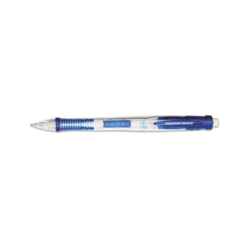 Clear Point Mechanical Pencil 0.7 mm, HB 2.5, Black Lead, Blue Barrel