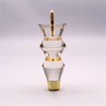 thumbnail image 3 of 6.9Inch Acrylic Furniture Legs Replacement Sofa Feet Cabinet Modern Clear Decor DIY Legs Bed Feet Tapered Style Set of 4, 3 of 5