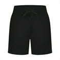thumbnail image 6 of Women's 5" Plus Size Swim Board Shorts High Waisted Quick Dry,with Pocket,Adjustable Drawstring, 6 of 6
