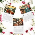 Calendar Clearance 2025 Cat Calendar Whimsical Fusion Of Feline