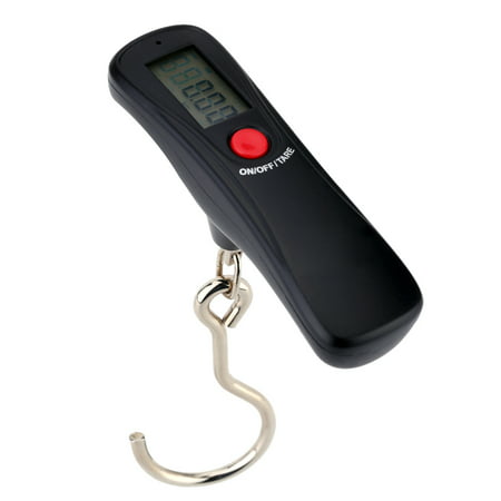 50kg/10g Portable Digital Electric Hanging Luggage Weight Scale Blue