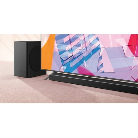 Samsung - 5.1-Channel Soundbar with Wireless Subwoofer and Acoustic Beam - Black