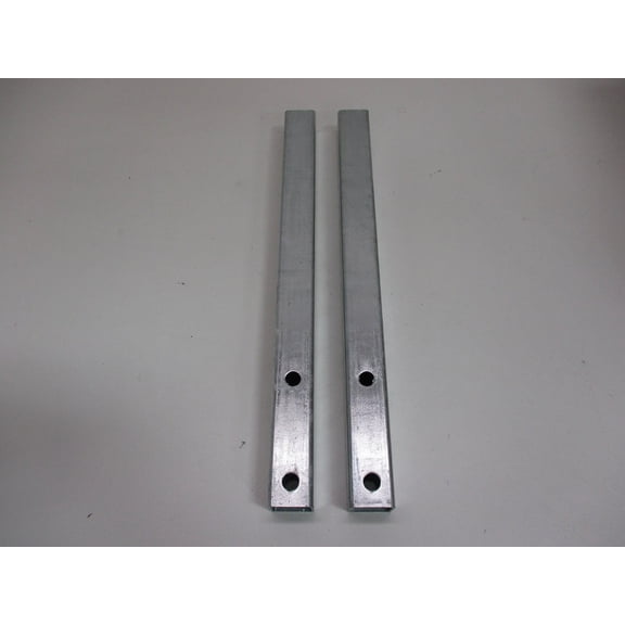 (2) Galvanized Pontoon Boat Trailer Metal Guide Posts / 1-1/2" Square by 18"
