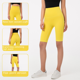 thumbnail image 1 of Pantalones de yoga de cintura alta ajustados de color melocotón para fitness, seleccionados estrictamente en Europa y América, sin vergüenza, 1 of 4