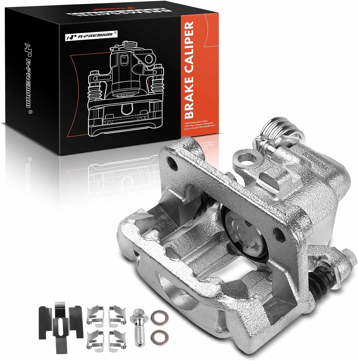 Rear Left Brake Caliper With Bracket For Ford Explorer, Flex, Taurus & Lincoln MKS/MKT (2013-2019)