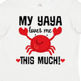thumbnail image 4 of Inktastic Yaya Loves Me Grandson Boys or Girls Toddler T-Shirt, 4 of 5