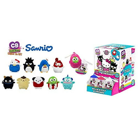Fiesta Toy Mystery Mini Cutie Beans Sanrio Hello Kitty and Friends Animal Plush Clip On Toys Series 1 - 2 Piece Set