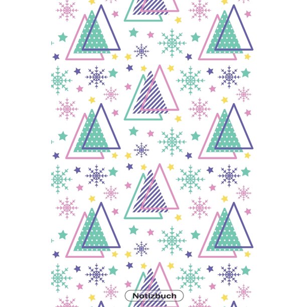 Notizbuch Dreieck Schneeflocken Muster Abstrakt 110 Seiten Notizbuch Liniertes Papier Ohne Rand Gli Nzendes Softcover Notizbuch Rezeptebuch Schreibheft Geschenkidee Walmart Com Walmart Com