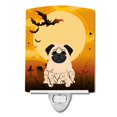 thumbnail image 1 of "Treasures Halloween Pug Fawn Cerámica Night Light, 6x4, Multicolor" Caroline's Treasures BB4274CNL, 1 of 1