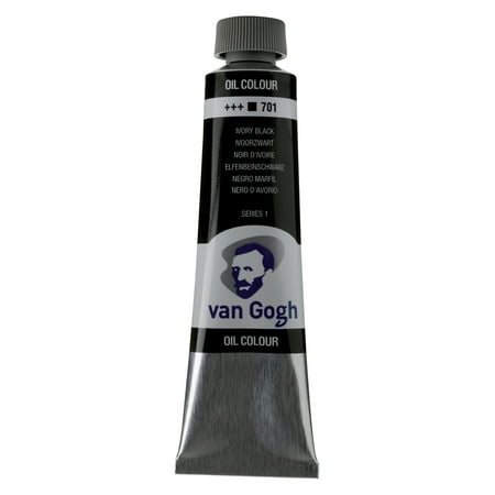 UPC: 8712079219741 | Royal Talens Van Gogh Oil Color 40ml Ivory Black