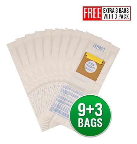 Replacement Vacuum Bags for Hoover TurboPower 4500 Vacuums Paper Bag 
