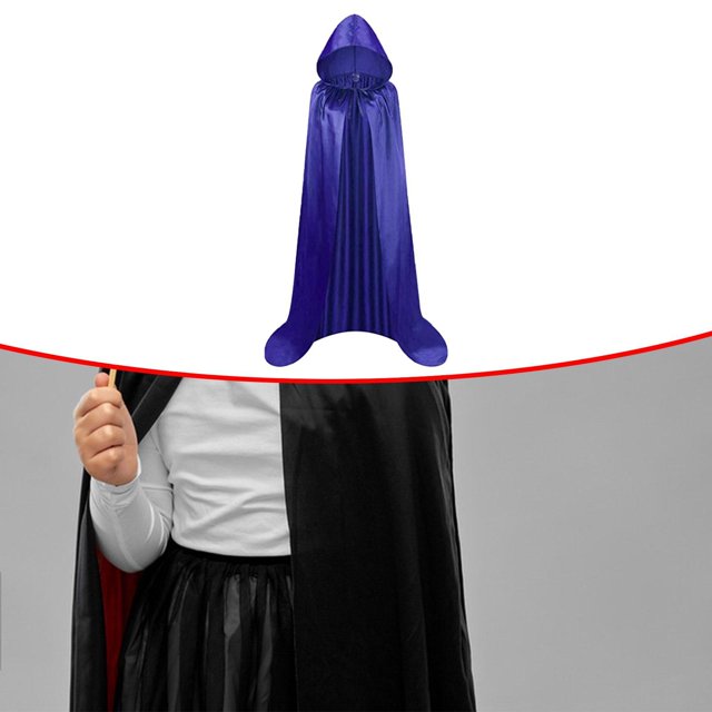 Capa con capucha Capa con capucha práctica y cómoda disfraz de Halloween Cosplay Grim Reaper capa con capucha para fotografía de fiesta Prop