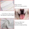 thumbnail image 5 of Hanging Towels 1 Pcs, Dish Towels Golden Retriever Dog with Tongue Absorbent Hand Towels with Hanging Loop Washcloth for Bathroom Kitchen, 5 of 6
