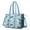 Dachshund Footprint Bone, variant on Teacher Tote Bag,Bull Terriers and Hearts Teacher Utility Tote Bag,Large Work Tote Bags for Women with Multiple Pockets,Top Zipper Closure,13.8x10.6x6.7 Inch