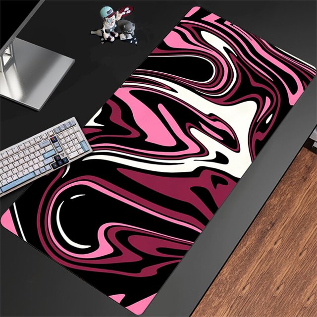 Alfombrilla de ratón para Gaming, alfombrilla de ratón grande XXL de goma Natural, para mesa de ordenador, teclado suave, alfombrilla de escritorio antideslizante, 400x900mm qiuyongming unisex