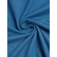 thumbnail image 5 of DARING DIVA Women's Long Sleeve Button Down Notch Collar Sleepwear S Blue, 5 of 6