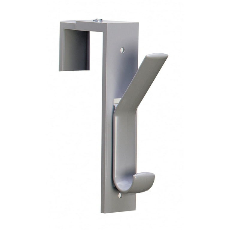Deflecto Plastic Partition Hooks - 2 Hooks - for Garment - 2 / Pack Deflecto Plastic Partition Hooks - 2 Hooks - for Garment - 2 / Pack