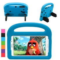 Allytech Kids Case for Samsung Galaxy Tab 8 Inch (Model T330/T375/T377/T380/T385/T387 ONLY), EVA Shockproof Kids Friendly Shockproof Cover Handle Stand Lightweight Protective, Blue