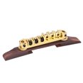 thumbnail image 4 of Puente de Guitarra de 6 Cuerdas Puente de Metal con Tornillos Llave Puente de Cola para Guitarra de Jazz de 6 Cuerdas Puente de Base de Palisandro Accesorio de Instrumento de ANGGREK Otros, 4 of 8