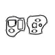 thumbnail image 5 of Non-asbesto Motor automotriz completo Kit de junta portátil profesional desmontable desmontable reemplazo de reemplazo de mejora de la mejora de las piezas Inevent VI002172-00, 5 of 6
