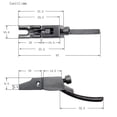 thumbnail image 3 of Esquirla 6 Pieces Tremolo Locked Bridges String Saddles For Electric Guitar Piece, 3 of 8