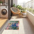 thumbnail image 4 of Yayeee Doormat for Inside 20"x32" Absorbent Low-Profile Washable Non-Slip Rubber Backed Entryway Rug, Green Window, 4 of 8