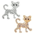 thumbnail image 3 of zttd alloy cute little animal cat brooch lapel pin ladies clothing pins accessories jewelry, 3 of 9