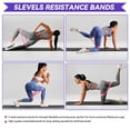 thumbnail image 3 of Pilates Kit, The Set Of 13, Includes A Pilates Ring, A Day Resistance Band, A Yoga Ring, 5 Resistance Bands, And So- Home Pilates Mat Kit, 3 of 6