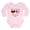 Petal Pink, variant on CafePress - Made In America With German Parts Body Suit - Long Sleeve Cotton Baby Bodysuit