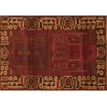 thumbnail image 1 of Ahgly Company Indoor Rectangle Persian Orange Traditional Area Rugs, 3' x 5', 1 of 1
