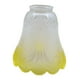 thumbnail image 3 of Lámpara de vidrio tono de luz cubierta accesorios de iluminación ligera decoración moderna del hogar escala de lámpara en forma de flor para lámpara, 3 of 8