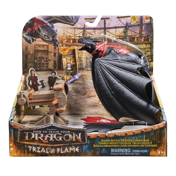 Figura de Acción Cómo Entrenar a tu Dragón Chimuelo con Ataque