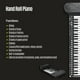 thumbnail image 3 of Roll Up Piano Piano enrollable de 49 teclas, plegable, portátil, enrollable, con altavoz incorporado para niños / adultos / principiantes TOMSHOO Roll Up Piano, 3 of 5