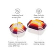 thumbnail image 4 of Nest Lock 16-piece Plastic BPA Free Food Storage Container Set with Lockable Airtight Leakproof Lids - Multicolor, 4 of 7