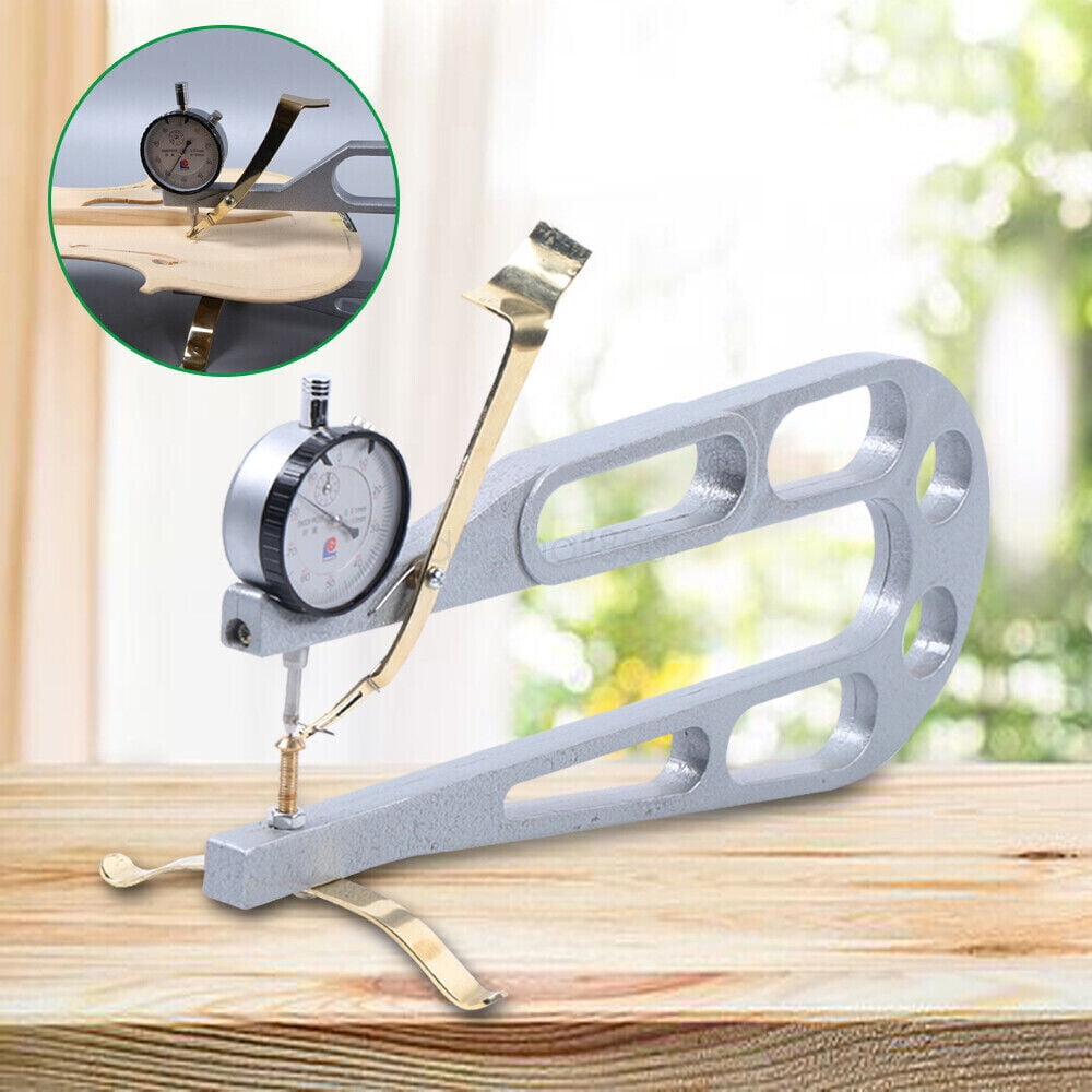 Colorfullrain Violin Making Luthier Tool Shockproof Dial Indicator Gauge Thickness Measure 12"