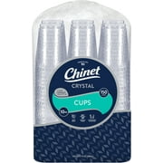 Chinet Cut Crystal Plastic Cup Clear 10 oz 150-count
