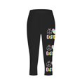 thumbnail image 4 of Pantalones de Ajuste Seco de la Moda de las Mujeres Imprimidas Leggings, Deporte de Yoga Elástico de Poliéster Elástico Respirable, 4 of 7